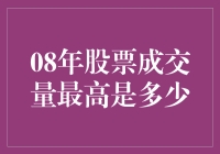 股市风云：2008年股票成交量峰值的探寻与反思