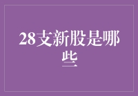 28支新股：开启资本市场的多样之旅