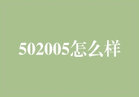 502005：这是一串数字，还是一场人生的冒险？