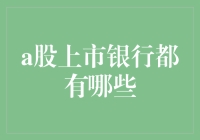 A股上市银行大揭秘：谁是资本市场的金融巨擘？