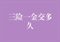 三险一金：职业规划中的稳定基石交多久才是最佳选择？