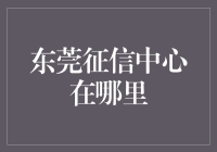 东莞征信中心：走在信用黑与白的边缘之地