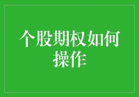 个股期权操作指南：策略与技巧解析