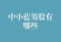 中小蓝筹股：那些你可能忽略的低调大牛