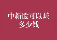 中签新股可以赚多少钱：探索潜在收益与风险