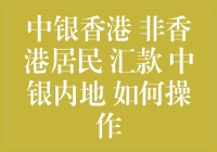 中银香港非香港居民汇款至中银内地：操作指南详解