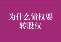 为什么债权要转股权：战略转型的催化剂