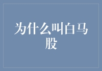 白马股的秘密揭秘：何谓投资界的'白金标准'？