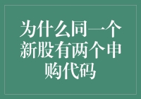 同一新股为何会出现两个申购代码？背后的投资逻辑解析