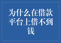 探究借款平台为何拒绝你的贷款申请