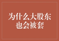 为啥子大股东也难逃套牢呢？