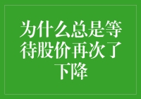 股市跳动：为何投资者总是等待股价再次下跌？