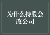 为啥持股能改造公司？难道是我站歪了吗？