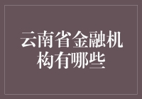 云南省金融机构：从最南边的银行到最神秘的货币兑换处