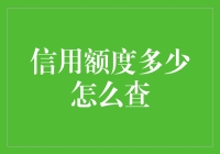 如何查询您的信用额度：一份详尽指南