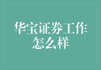 揭秘华宝证券工作现状：机遇与挑战并存？