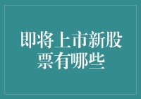 2023年即将上市的新股票：投资机遇与风险分析