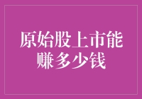 原始股上市能赚多少钱？——从百万富翁到百万负翁的奇妙旅程