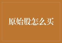 原始股的投资之道：从理解到实践