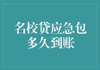 名校贷应急包：金融援助的快速通道