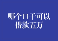 怎么才能快速借款五万元？这里有答案！