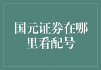 国元证券配号查询攻略大揭秘：一场别开生面的寻宝游戏