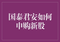 国泰君安如何申购新股：专业策略解析与操作指南