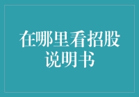 新股上市前的揭秘——哪里可以找到招股说明书