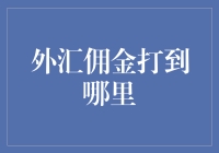 外汇佣金打到哪里？请从这里开始查询