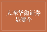 大摩华鑫证券：跨国金融巨头与中国本土资本的完美结合