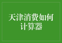 天津消费如何计算器：把握消费中的财富密码