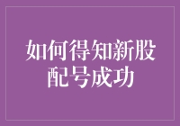 如何确定新股配号成功：策略与实操技巧