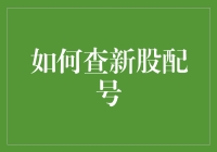 如何通过配号方式查询新股中签：步骤详解与策略建议