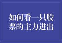 大家好，今天我们来聊聊如何看一只股票的主力进出，就像在海底捞月一样