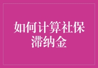 如何准确计算社保滞纳金：理解和规避的全面指南