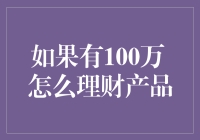 如果有100万，如何理财：构建稳健的投资组合