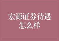 宏源证券待遇解析：从薪资到福利，全方位解析职业发展前景