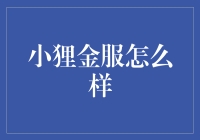 小狸金服：探索高效智能理财服务新高度