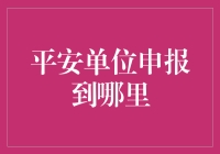 平安单位申报流程解析：确保安全，迈向卓越