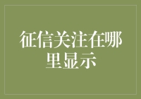 征信记录：查询、应用与影响