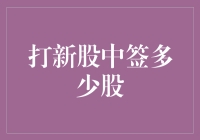 新股申购：中签数量解析与策略探讨