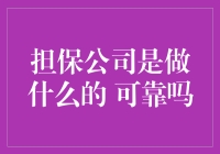 担保公司：你的钱袋子的守护神还是提款机杀手？