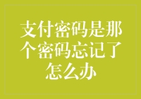 忘记了支付密码？别急，这里有专业解决方案