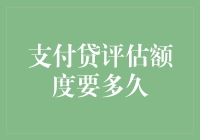 支付贷评估额度要多久：探究额度评估的全过程