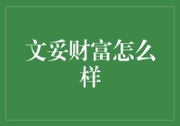 文妥财富：理财界的新锐力量，如何让你的钱袋更鼓？