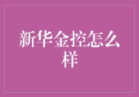 怎么样？新华金控？这是一个值得我用笔墨去描述的公司吗？