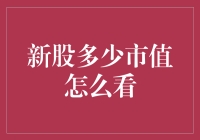 新股上市，市值如何看？