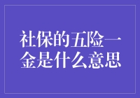 社保的五险一金制度解析：您的财富安全网