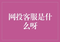 网投客服：在线投资理财的新维度