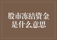 股市冻结资金的真正含义——超长版的冰柜大挑战！